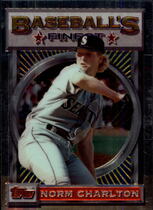 1993 Finest Base Set #178 Norm Charlton