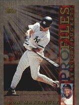 1996 Topps Profiles-AL #AL-17 Don Mattingly