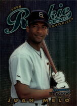 1997 Bowman 1998 ROY Favorites #ROY13 Juan Melo