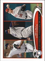 2012 Topps Mini #319 CC Sabathia|Jered Weaver|Justin Verlander