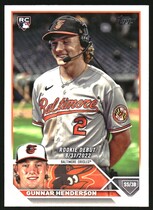 2023 Topps Update #US18 Gunnar Henderson
