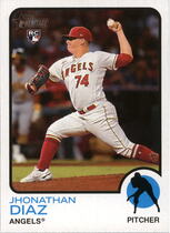 2022 Topps Heritage High Number #711 Jhonathan Diaz