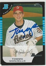 2005 Bowman Draft #BDP86 Tommy Manzella