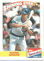 1989 Topps Bazooka #12 Mark Grace