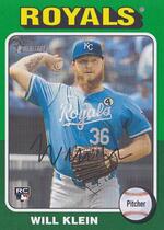 2024 Topps Heritage High Number Green Border #723 Will Klein
