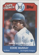 1989 Topps Capn Crunch #15 Eddie Murray