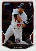2013 Bowman Chrome Draft #18 Oswaldo Arcia