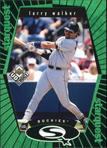 1999 Upper Deck Choice Starquest Green 2 Stars #SQ28 Larry Walker
