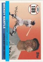 2006 Topps Mantle Home Run History Series 2 #189 Mickey Mantle