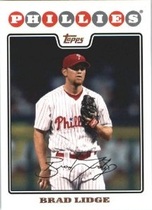 2008 Topps Base Set Series 2 #496 Brad Lidge