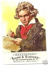 2009 Topps Allen & Ginter #83 Ludwig Van Beethoven