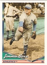 2010 Topps Update Vintage Legends Collection #VLC-47 Jimmie Foxx