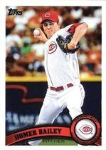 2011 Topps Base Set Series 2 #508 Homer Bailey