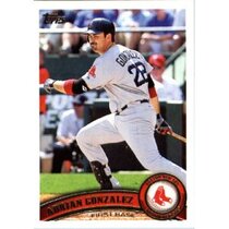 2011 Topps Update #US1 Adrian Gonzalez