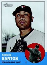 2012 Topps Heritage #66 Sergio Santos