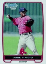 2012 Bowman Chrome Prospects #BCP55 Jose Vinicio
