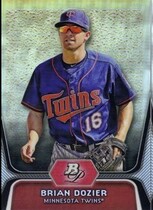 2012 Bowman Platinum Prospects Refractors #BPP62 Brian Dozier