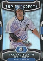 2012 Bowman Platinum Top Prospects #TP-NC Nick Castellanos