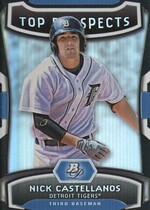 2012 Bowman Platinum Top Prospects #NC Nick Castellanos