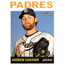 2013 Topps Heritage #25 Andrew Cashner