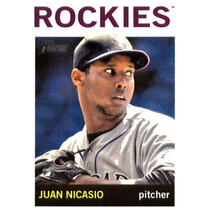 2013 Topps Heritage #251 Juan Nicasio