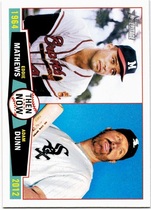 2013 Topps Heritage Then and Now #TN-MD Adam Dunn|Eddie Mathews