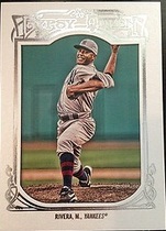 2013 Topps Gypsy Queen Framed White #86 Mariano Rivera