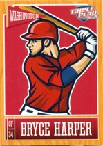 2013 Panini Triple Play #89 Bryce Harper