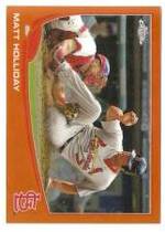 2013 Topps Chrome Orange Refractors #183 Matt Holliday