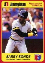 1991 Jimmy Dean #4 Barry Bonds