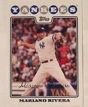 2008 Topps Yankees #NYY12 Mariano Rivera