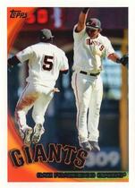 2010 Topps Base Set Series 2 #412 San Francisco Giants
