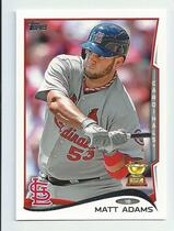 2014 Topps Base Set #157 Matt Adams