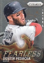 2013 Panini Prizm Fearless #F14 Dustin Pedroia