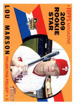 2009 Topps Heritage #140 Lou Marson