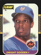 1987 Leaf Base Set #84 Dwight Gooden