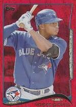 2014 Topps Red Hot Foil Series 2 #614 Moises Sierra