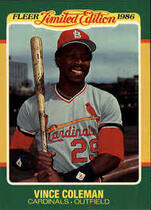 1986 fleer limited edition baseball cards value Baseball Card Values | 1986 Fleer Limited Edition