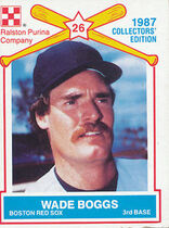 1987 Ralston Purina #3 Wade Boggs