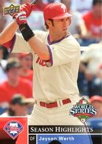 2008 Upper Deck Phillies World Series Champions #PP-34 Jayson Werth