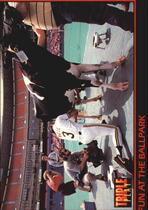 1993 Leaf Triple Play #261 Fun At The|Jay Bell