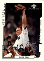 2000 Upper Deck MVP Silver Script #217 David Cone