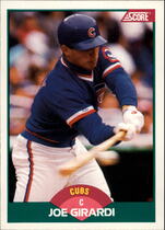 1989 Score Traded #84T Joe Girardi