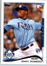 2014 Topps Base Set #49 Enny Romero