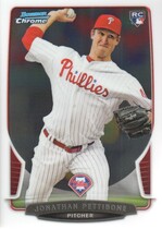 2013 Bowman Chrome #62 Jonathan Pettibone