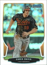 2013 Bowman Chrome Refractors #102 Chris Davis