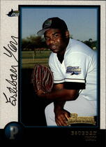 1998 Bowman Base Set #434 Esteban Yan