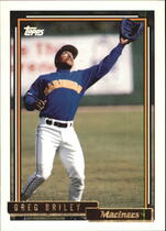 1992 Topps Gold #502 Greg Briley