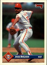 1993 Donruss Base Set #464 Jose DeLeon