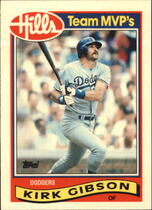 1989 Topps Hills Team MVPs #14 Kirk Gibson